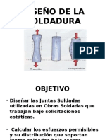 Diseño de La Soldadura