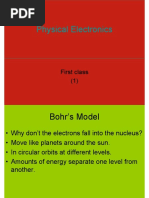 Physical Electronics: First Class