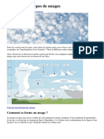 Les Types de Nuages PDF