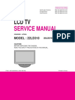 LG 22ld310-Ma Chassis Lp92a PDF