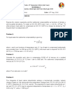 Tutorial 3 - Questions Only - PVT Behavior - Ideal Gas - Virial EOS