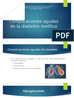 Complicaciones Agudas de La Diabetes Mellitus