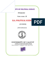 Concepts of Political Science