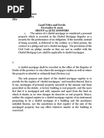 Fortunato, Julienne Wanason, Sandra JD2 Land Titles and Deeds December 8, 2016 Group 13 Quiz Answers
