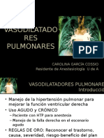 Vasodilatadores Pulmonares