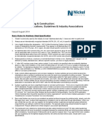 Basic Rules For Stainless Steel Specification