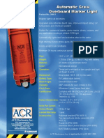 Automatic Crew Overboard Marker Light: ACR Electronics, Inc