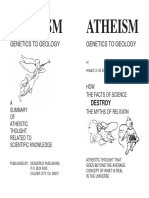 Atheism - Genetics To Geology - Maurice de Bona 2006