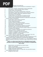 Diccionario de Productos Quimicos