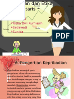 Kepribadian Sekretaris