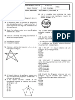 Revisão Final - 8 Ano - Poligonos e Triangulos - Cópia