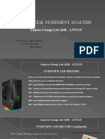 Financial Statement Analysis Lenovo Final 1