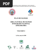 Plan de Manejo Apolobamba