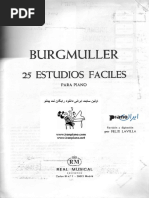 Burgmuller 25 Estudios Faciles para Piano