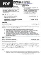 Amanda Bryant Resume