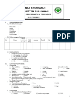 Format Pengkajian Keluarga Puskesmas 2016