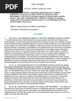 Petitioners Vs VS: First Division