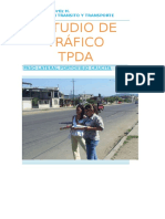 Estudio de Trafico Tpda