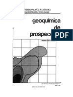 Geoquimica de Prospeccion - Peralta