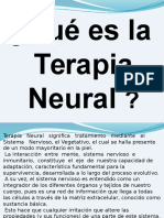 Que Es La Terapia Neural