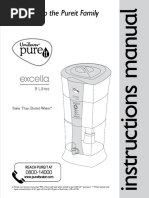 Pureit Excella User Manual PDF