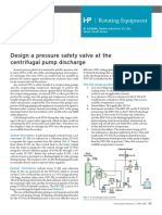 PSV For Centrifugal Pumps