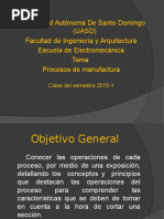 Procesos de Manufactura General