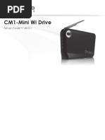 CM1-Mini Wi Drive: Setup Guide - Ver 0.1