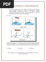 Centro de Gravedad de Un Cuerpo Bidimensional