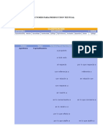 Conectores para Produccion Textual