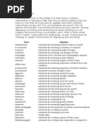 Scientific Instruments List