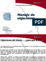 Manejo de Objeciones MDA