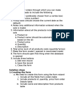 Solution Steps 1.creating The Form