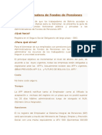 Distrubucion de Tareas AFP's