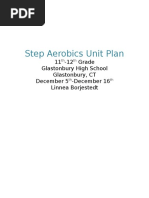 Step Aerobics Unit Plan