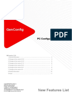 GenConfig 3.3.0 New Features