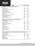 Course Schedule