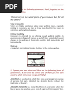 Forms of Government