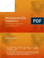 Programación Dinámica