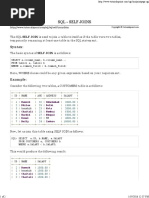 SQL Self Joins