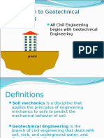 Introduction To Geotechnical Engineering