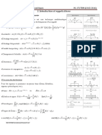 Analyse Et Filtrage Des Signaux Numériques - Résumé - Chapitres 1&2&3&4