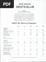 Deutz-Allis: Shop Manual