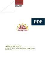 Aadhaar Kyc API 1 0 Final