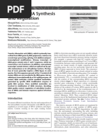 Transfer RNA Synthesis and Regulation: Advanced Article