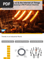 Sap Iot Connected Manufacturing Mill Products