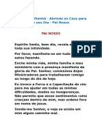 Oração Da Manhã