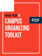 Know Your IX Campus Organizing Toolkit