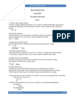 EMF Two Marks With Answers PDF