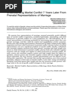 Understanding Marital Conflict 7 Years Later From Prenatal Representations of Marriage